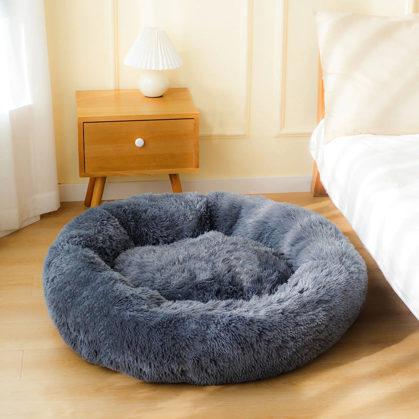 Pet Plush Calming Bed